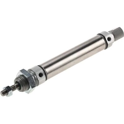 RS PRO Cilindro pneumatico ISO 6432 Doppio effetto 50mm Corsa RS PRO Cilindro pneumatico ISO 6432 Doppio effetto 50mm Corsa