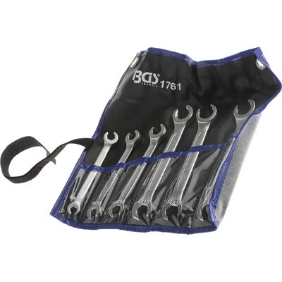 RS PRO Chrom-Vanadium-Schlüsselset - 6 Stück offen RS PRO Chrom-Vanadium-Schlüsselset - 6 Stück offen