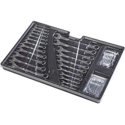 RS PRO 43-teiliger Schraubenschlüsselsatz - Schraubenschlüssel Set RS PRO 43-teiliger Schraubenschlüsselsatz - Schraubenschlüssel Set