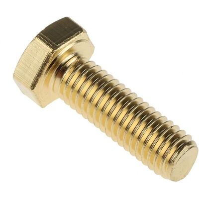 RS PRO Messing Sechskantbolzen M8 25mm RS PRO Messing Sechskantbolzen M8 25mm