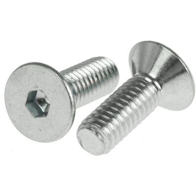 RS PRO Stahl, Zink, Senkkopf-Schraube M4 x 12mm RS PRO Stahl, Zink, Senkkopf-Schraube M4 x 12mm