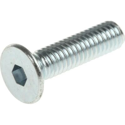 RS PRO Zinkbeschichtete Stahl M4 x 16mm Innensechskant Senkkopfschraube RS PRO Zinkbeschichtete Stahl M4 x 16mm Innensechskant Senkkopfschraube