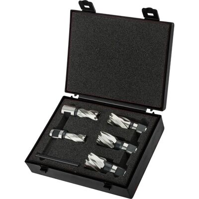 RS PRO Magnetbohrerset aus Kobalstahl - 14-22mm - 5 Stück RS PRO Magnetbohrerset aus Kobalstahl - 14-22mm - 5 Stück