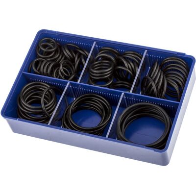RS PRO Nitril O-Ring Set - 125 Stück für SAE-Flansche RS PRO Nitril O-Ring Set - 125 Stück für SAE-Flansche