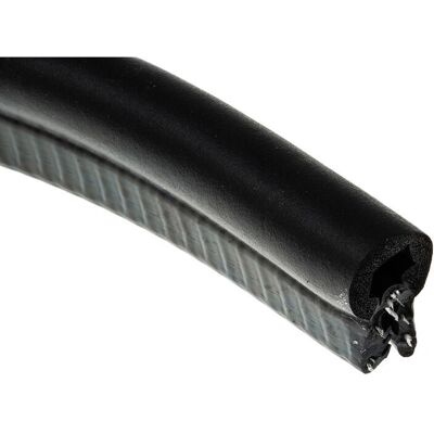 RS PRO Schwarzer EPDM Kantenschutz - 20m, 29,6mm, 17mm RS PRO Schwarzer EPDM Kantenschutz - 20m, 29,6mm, 17mm