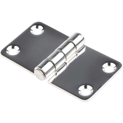 RS PRO Edelstahl-Buchscharnier - 68mm x 37mm x 2mm - Freier Schwenk RS PRO Edelstahl-Buchscharnier - 68mm x 37mm x 2mm - Freier Schwenk