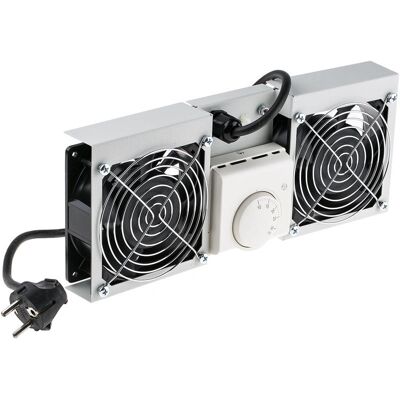 RS PRO Lüftermodul für Wandmontage - 2 Ventilatoren RS PRO Lüftermodul für Wandmontage - 2 Ventilatoren