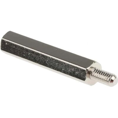 RS PRO Nickel Sechskant-Gewindeabstandshalter - 35mm M4 x M4 RS PRO Nickel Sechskant-Gewindeabstandshalter - 35mm M4 x M4