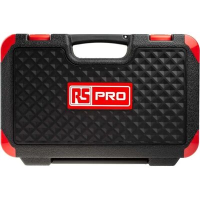 Ensemble de 66 pièces RS PRO en acier au chrome vanadium - Embrayage carré - Publicité Ensemble de 66 pièces RS PRO en acier au chrome vanadium - Embrayage carré - Publicité