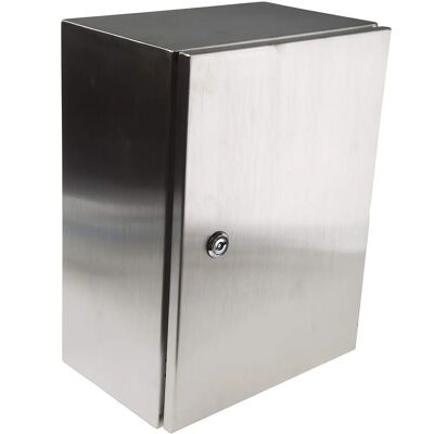 RS PRO Edelstahl-Wandkasten - 400x300x200mm - IP66 RS PRO Edelstahl-Wandkasten - 400x300x200mm - IP66