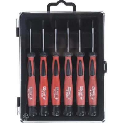 RS PRO Präzisionsschraubendreher-Set - Phillips, Schlitz, ESD - 6 Stück RS PRO Präzisionsschraubendreher-Set - Phillips, Schlitz, ESD - 6 Stück