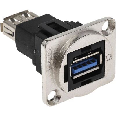 RS PRO USB Femalleitungsstecker - Tafelmontage - USB 3.0 RS PRO USB Femalleitungsstecker - Tafelmontage - USB 3.0