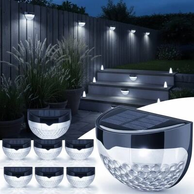 Globrite - Garden Lights 8 Pack - Black - Outdoor Solar - Lights Globrite - Garden Lights 8 Pack - Black - Outdoor Solar - Lights