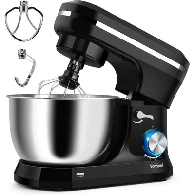 Vonshef - Food Mixer - Black - 1000W - Stand Mixer Vonshef - Food Mixer - Black - 1000W - Stand Mixer