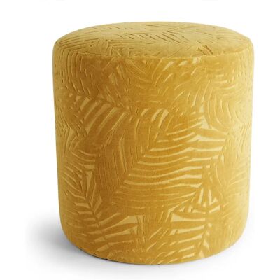 Beautify - Bloom - Mustard Yellow - Velvet - Footstool Beautify - Bloom - Mustard Yellow - Velvet - Footstool