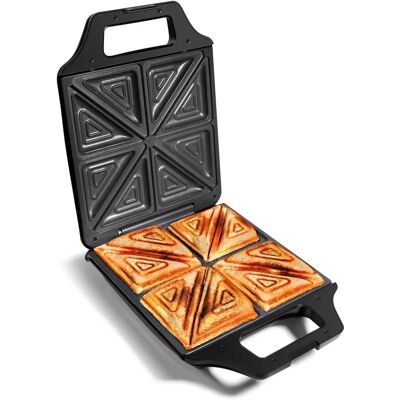 Vonshef - Sandwich Toaster 4 Slice - Non-Stick Plates - Toaster Vonshef - Sandwich Toaster 4 Slice - Non-Stick Plates - Toaster