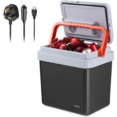 Vonshef - 24L Electric Cool Box - Hot/Cold - Insulated - Cool Box Vonshef - 24L Electric Cool Box - Hot/Cold - Insulated - Cool Box