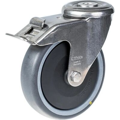 Parnells 125mm ruostumattomasta teräksestä kääntyvä pyörä - Pyörä Parnells 125mm ruostumattomasta teräksestä kääntyvä pyörä - Pyörä