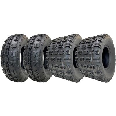 Parnells 20x11.00-9 & 21x7.00-10 Pneumatici ATV Set di 4 Parnells 20x11.00-9 & 21x7.00-10 Pneumatici ATV Set di 4