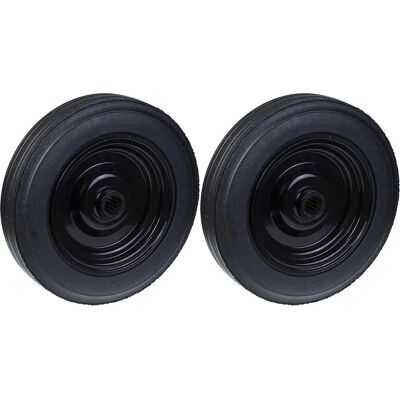 Injectaplas 400mm Steel Wheel Set - Heavy Duty 1000kg Injectaplas 400mm Steel Wheel Set - Heavy Duty 1000kg