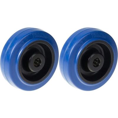 Hongxing 100mm 4" Pyörä Sininen Kumi Nylonkeskellä - Tuotetyyppi Hongxing 100mm 4" Pyörä Sininen Kumi Nylonkeskellä - Tuotetyyppi