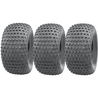 Parnells 25x12.00-9 Pneumatico ATV - Knobby, Set di 3, Legale su strada Parnells 25x12.00-9 Pneumatico ATV - Knobby, Set di 3, Legale su strada