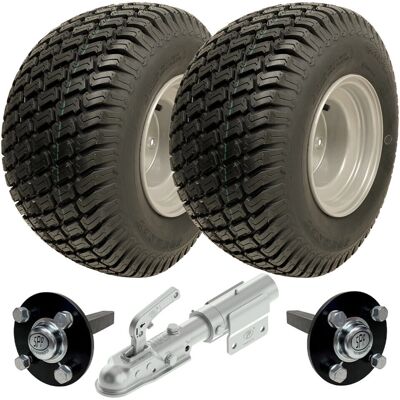 Wanda 18x8.50-8 ATV Trailer Kit - Swivel Hitch - 750kg Wanda 18x8.50-8 ATV Trailer Kit - Swivel Hitch - 750kg