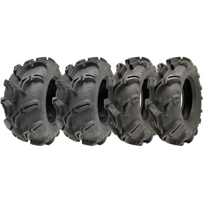 OBOR WU24 ATV Tyres Set of 4 - Road Legal 6ply OBOR WU24 ATV Tyres Set of 4 - Road Legal 6ply