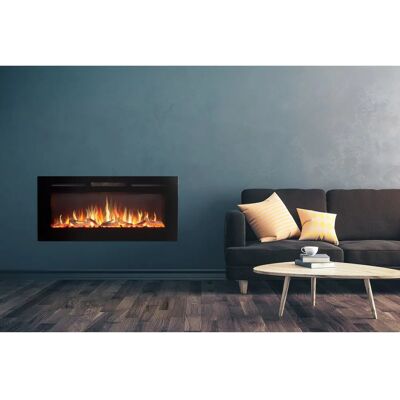 Adam - Orlando Inset - Wall Mounted Electric Fire - 42 Inch Adam - Orlando Inset - Wall Mounted Electric Fire - 42 Inch