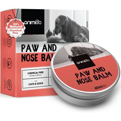 Animigo Baume pour pattes et nez de chien - Naturel & Hydratant - 60ml - Publicité Animigo Baume pour pattes et nez de chien - Naturel & Hydratant - 60ml - Publicité