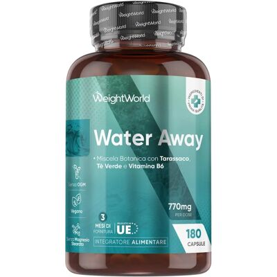 Marca Modelo Water Away - Suplemento diurético para 3 meses Marca Modelo Water Away - Suplemento diurético para 3 meses