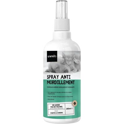 Spray anti-mâchonnement Animigo pour chiens - 250ml - Sûr & Non Toxique - Publicité Spray anti-mâchonnement Animigo pour chiens - 250ml - Sûr & Non Toxique - Publicité