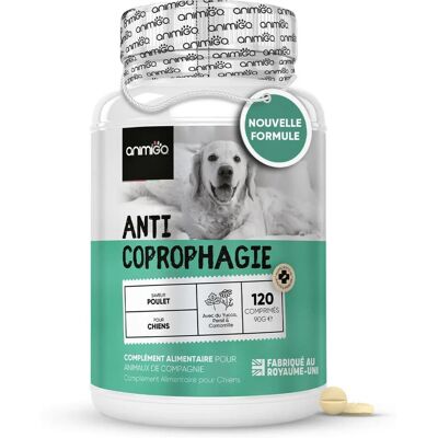 Marchio Animigo Repellente Coprofagia - 120 Compresse Gusto Pollo per Cani Marchio Animigo Repellente Coprofagia - 120 Compresse Gusto Pollo per Cani