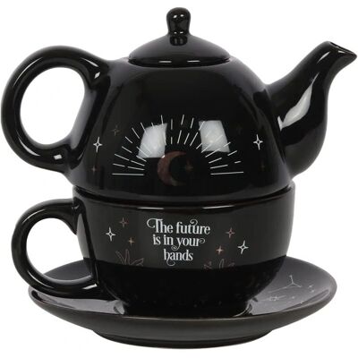 Wild Star Hearts Fortune Teller Tea Set Black Wild Star Hearts Fortune Teller Tea Set Black