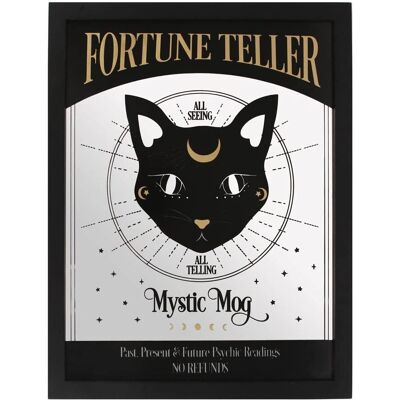 Wild Star Hearts Mystic Mog Black Wall Hanging - Wall Hanging Wild Star Hearts Mystic Mog Black Wall Hanging - Wall Hanging