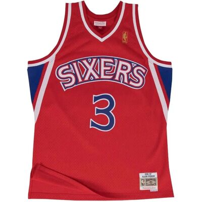 Mitchell & Ness Trikot Philadelphia 76ers nba Rouge M - Jersey Mitchell & Ness Trikot Philadelphia 76ers nba Rouge M - Jersey