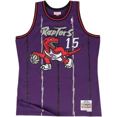 Mitchell & Ness Vince Carter Toronto Raptors Maglia Viola - NBA Swingman Mitchell & Ness Vince Carter Toronto Raptors Maglia Viola - NBA Swingman