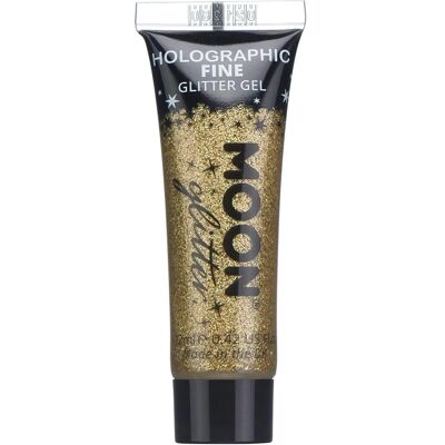 Moon Glitter de Smiffys - Gel de paillettes holographiques or - 12 ml - Cosmétiques & Déguisements - Publicité Moon Glitter de Smiffys - Gel de paillettes holographiques or - 12 ml - Cosmétiques & Déguisements - Publicité