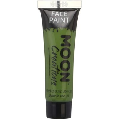 Peinture visage & corps Moon Creations - Vert - 12ml - Peinture & Maquillage - Publicité Peinture visage & corps Moon Creations - Vert - 12ml - Peinture & Maquillage - Publicité