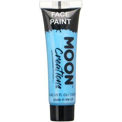 Moon Creations Azul Celeste Tinta para Rosto e Corpo - Tinta para Rosto e Corpo Moon Creations Azul Celeste Tinta para Rosto e Corpo - Tinta para Rosto e Corpo