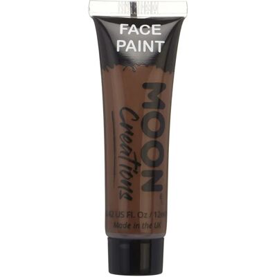 Peinture pour visage et corps Moon Creations - Marron - 12ml - Peinture & Maquillage - Publicité Peinture pour visage et corps Moon Creations - Marron - 12ml - Peinture & Maquillage - Publicité