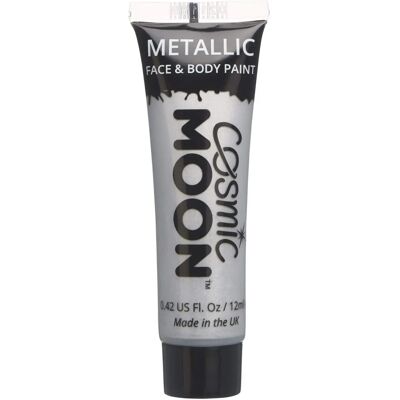Smiffys Cosmic Moon Metallic Face & Body Paint - S02003 Smiffys Cosmic Moon Metallic Face & Body Paint - S02003
