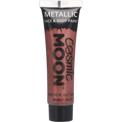 Smiffys Smiffys Cosmic Moon Metallic Face & Body Paint - Rouge - peinture visage et corps - Publicité Smiffys Smiffys Cosmic Moon Metallic Face & Body Paint - Rouge - peinture visage et corps - Publicité