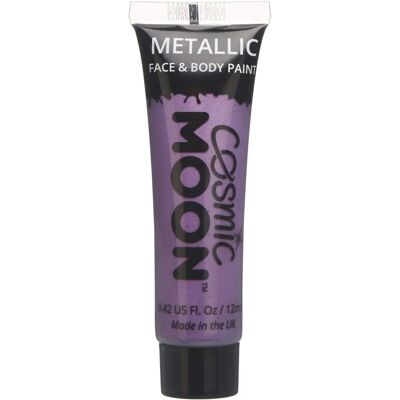 Smiffys Cosmic Moon Peinture métallique pour visage et corps - Peinture pour visage et corps - Publicité Smiffys Cosmic Moon Peinture métallique pour visage et corps - Peinture pour visage et corps - Publicité