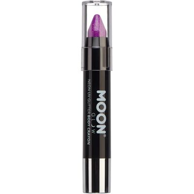 Crayons pour corps UV néon Moon Glow - Violet - Crayons - Publicité Crayons pour corps UV néon Moon Glow - Violet - Crayons - Publicité