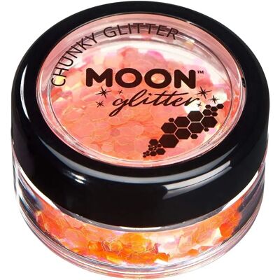 Paillettes Iridescentes Orange - Glitter Cosmétique - 3g - Publicité Paillettes Iridescentes Orange - Glitter Cosmétique - 3g - Publicité