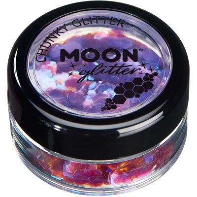Paillettes Lunaires Iridescentes Chunky - Cosmétiques & Déguisements - Publicité Paillettes Lunaires Iridescentes Chunky - Cosmétiques & Déguisements - Publicité