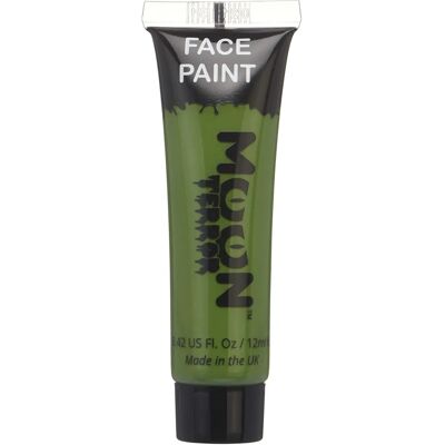 Tinta para rosto e corpo Moon Terror - Verde - Maquiagem de Halloween Tinta para rosto e corpo Moon Terror - Verde - Maquiagem de Halloween