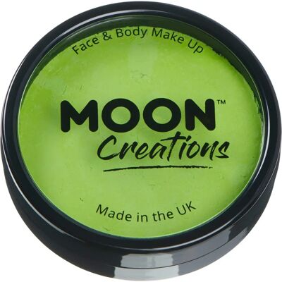 Moon Creations Gâteau de Peinture Faciale Vert Clair - Pro Maquillage Visage et Corps - 36g, 40 Couleurs - Publicité Moon Creations Gâteau de Peinture Faciale Vert Clair - Pro Maquillage Visage et Corps - 36g, 40 Couleurs - Publicité