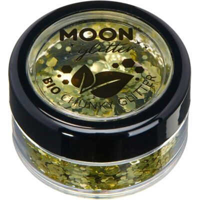 Paillettes de Lune Bio Chunky Unique - Cosmétiques & Déguisements - Publicité Paillettes de Lune Bio Chunky Unique - Cosmétiques & Déguisements - Publicité